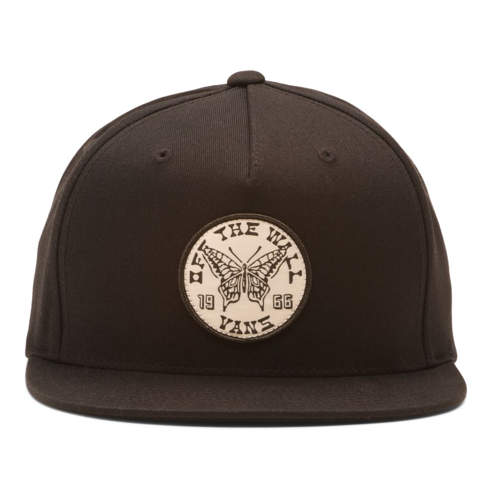 Vans 66 Butterfly Snapback Hatt Herr Svarta | 63759YGAX