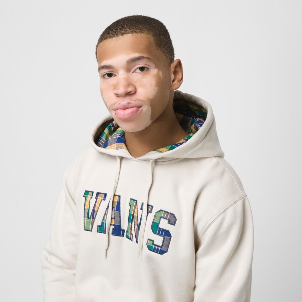 Vans Anaheim Hoodie Herr Beige | 65084VHGN