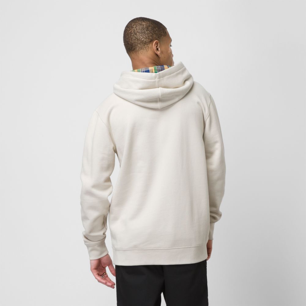 Vans Anaheim Hoodie Herr Beige | 65084VHGN