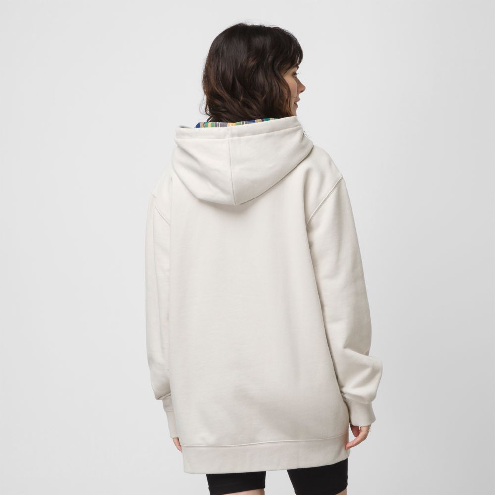 Vans Anaheim Hoodie Herr Beige | 65084VHGN