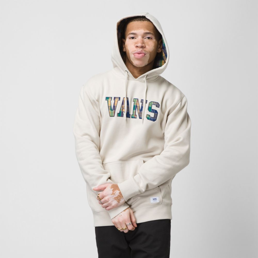 Vans Anaheim Hoodie Herr Beige | 65084VHGN