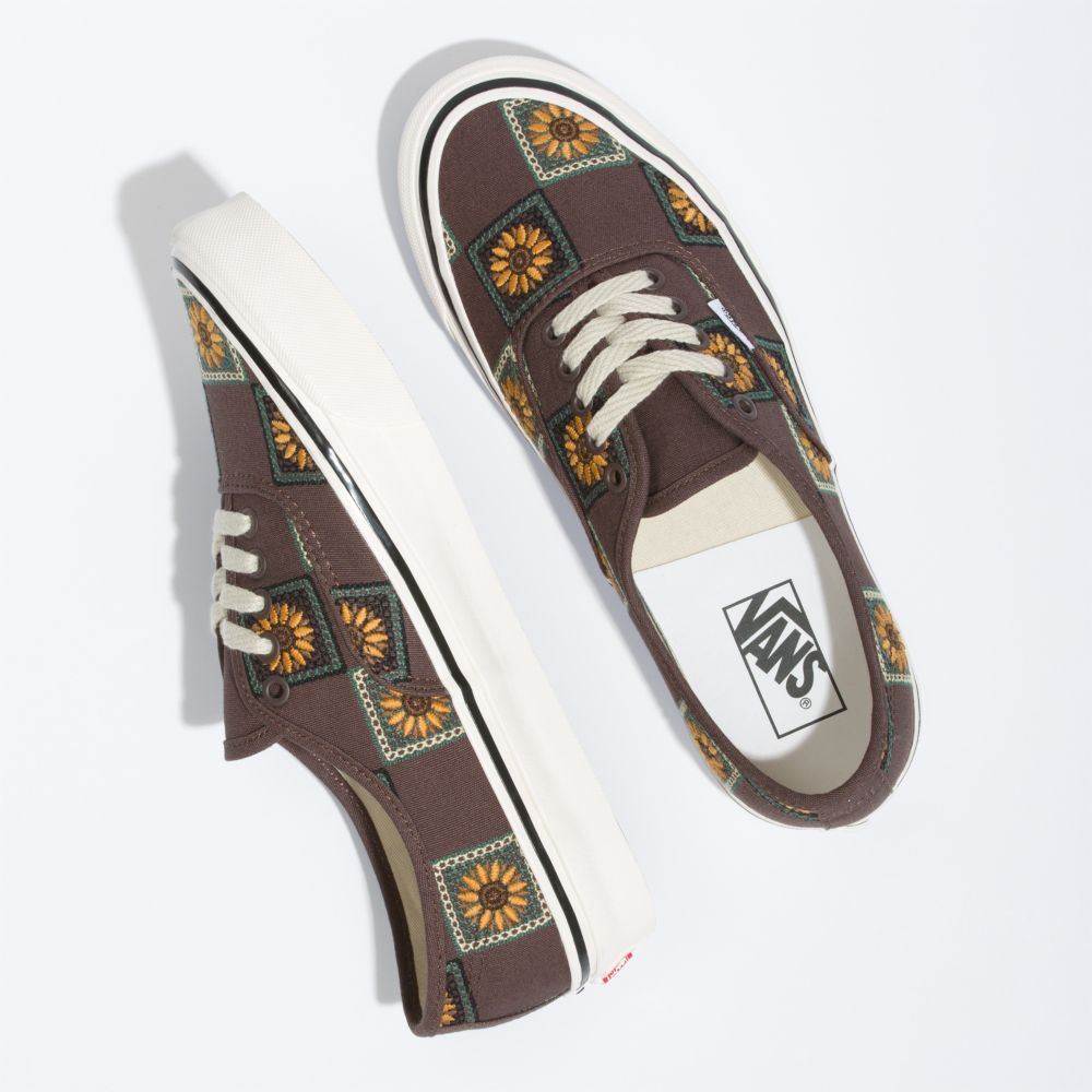 Vans Authentic 44 DX Classic Dam Choklad | 45709DQRT