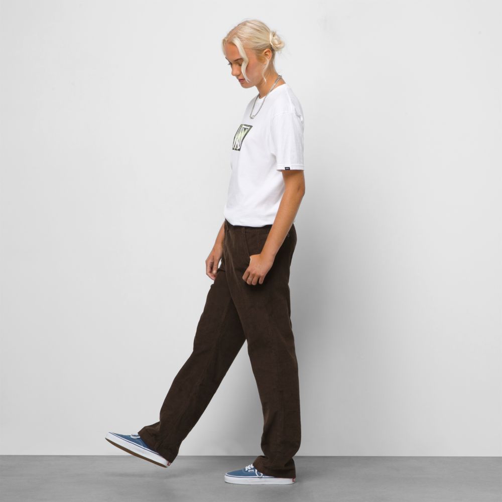 Vans Authentic Chino Corduroy Relaxed Sweatpants Herr Kaffe | 31097JGWM