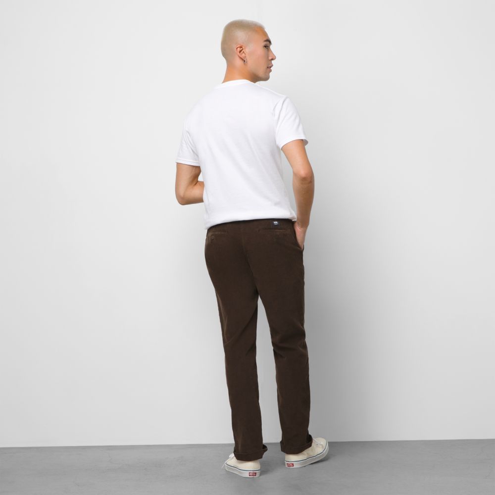 Vans Authentic Chino Corduroy Relaxed Sweatpants Herr Kaffe | 31097JGWM