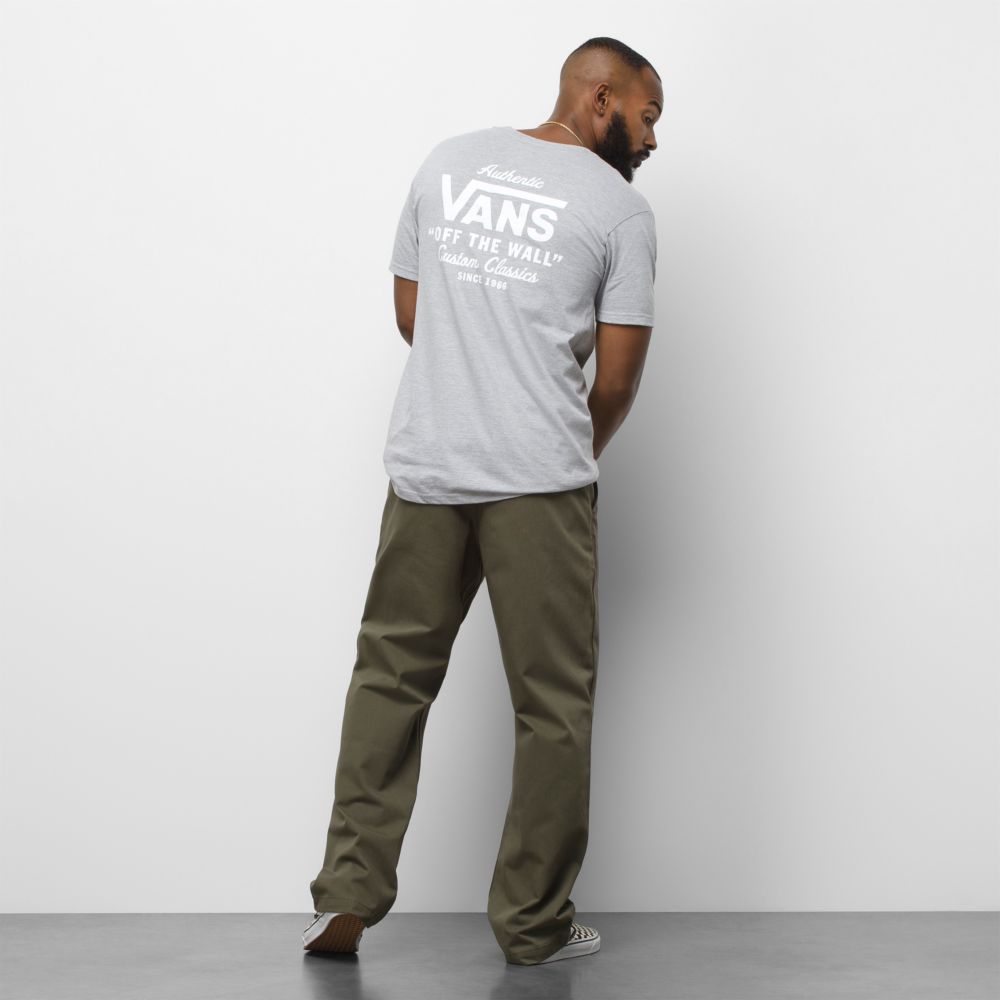 Vans Authentic Chino Loose Sweatpants Herr Lila | 04235FWYU