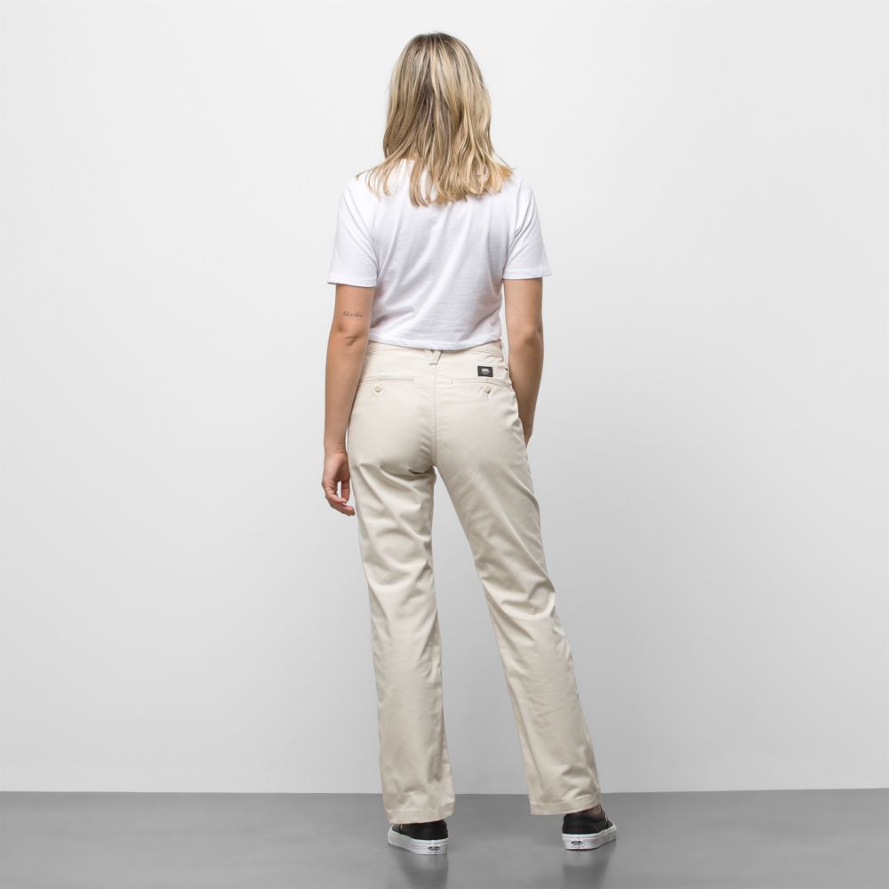 Vans Authentic Chino Relaxed Sweatpants Herr Beige | 26089MZUP