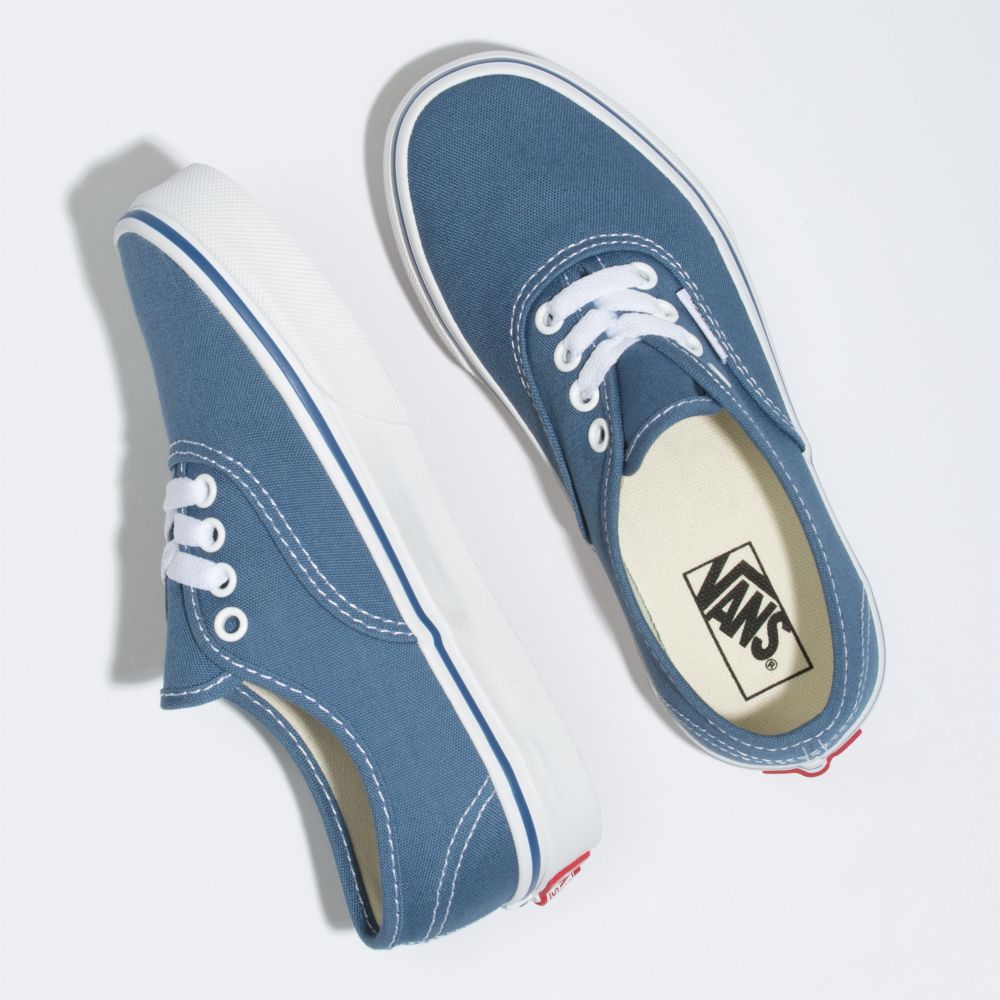 Vans Authentic Classic Barn Marinblå Vita | 27580LRJP