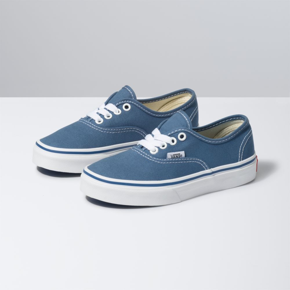 Vans Authentic Classic Barn Marinblå Vita | 27580LRJP