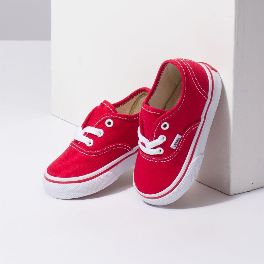 Vans Authentic Classic Barn Röda | 59847BCDV