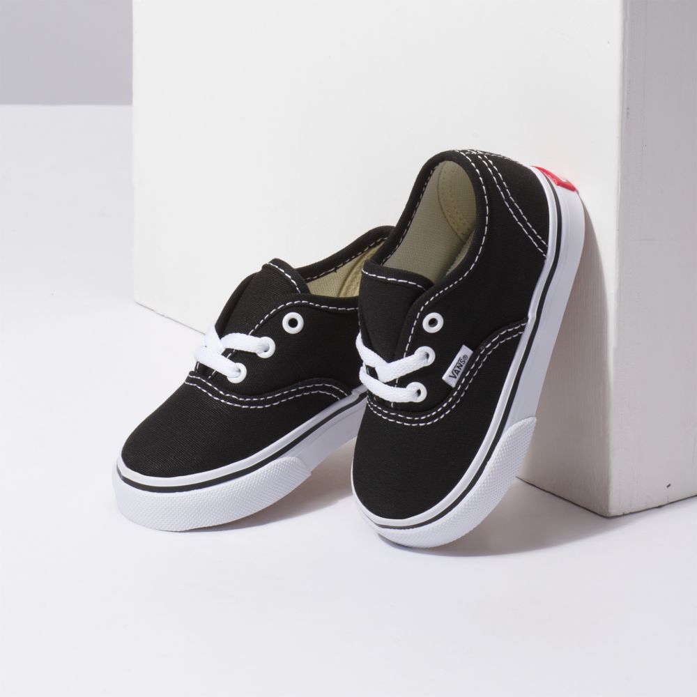 Vans Authentic Classic Barn Svarta | 74362MVGL