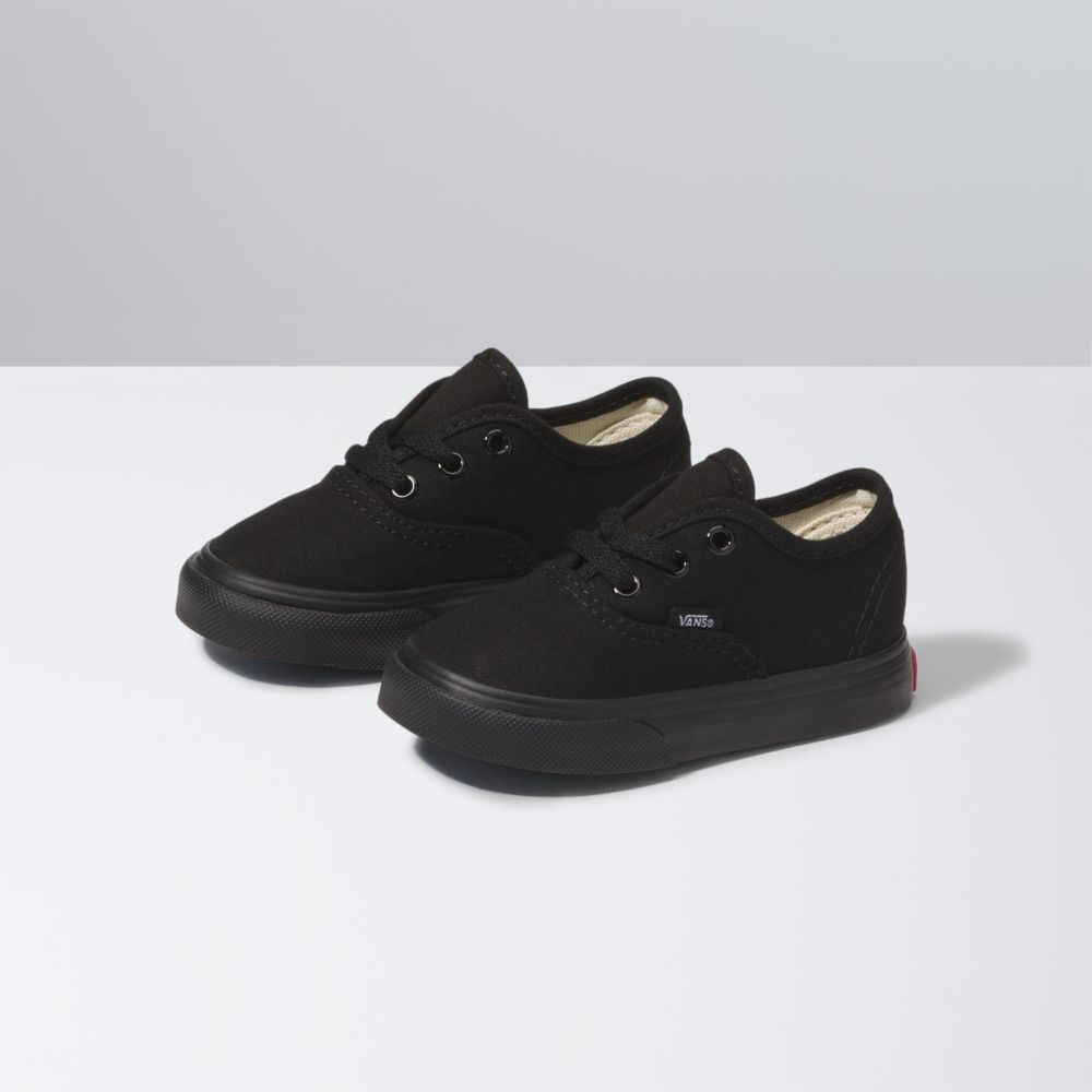 Vans Authentic Classic Barn Svarta Svarta | 69735BZGU