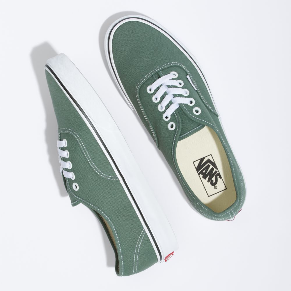 Vans Authentic Classic Dam Gröna | 42739EMQC