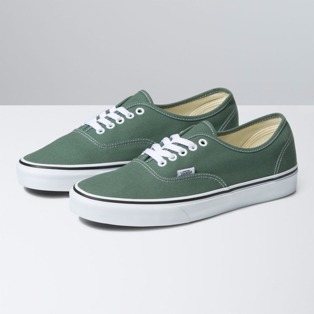 Vans Authentic Classic Dam Gröna | 42739EMQC