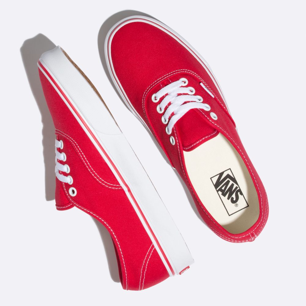 Vans Authentic Classic Dam Röda | 65874BHMZ