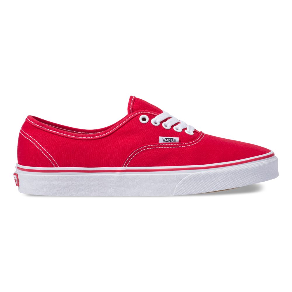 Vans Authentic Classic Dam Röda | 65874BHMZ