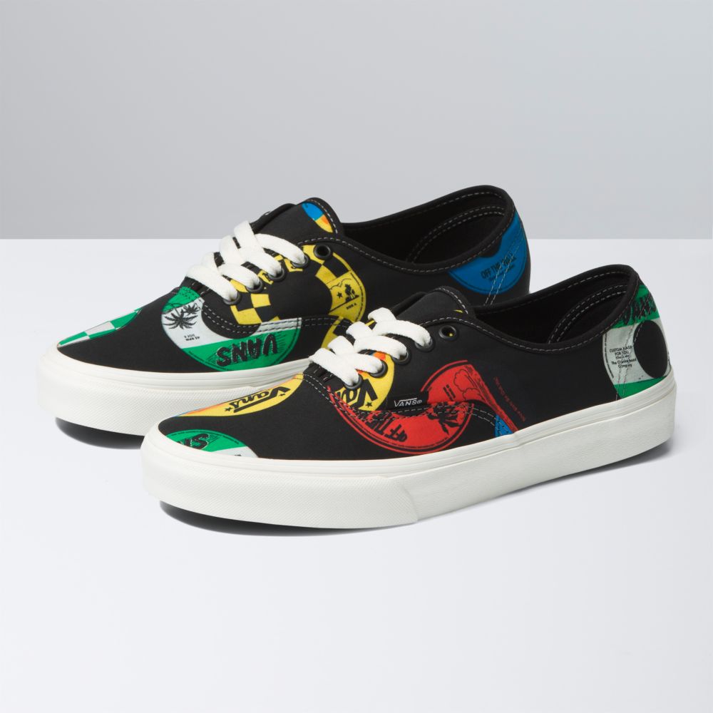 Vans Authentic Classic Dam Svarta Olika Färger | 27516MFTY