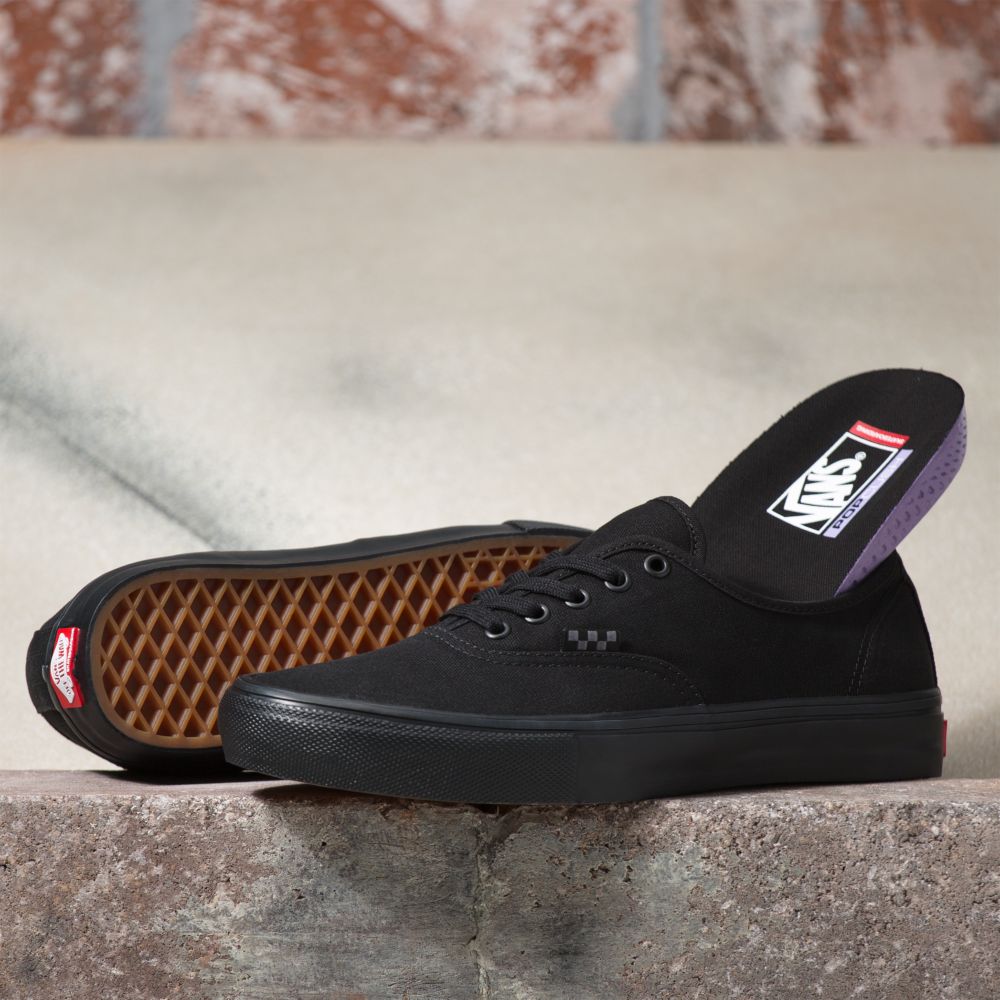 Vans Authentic Classic Dam Svarta Svarta | 29573CSLH