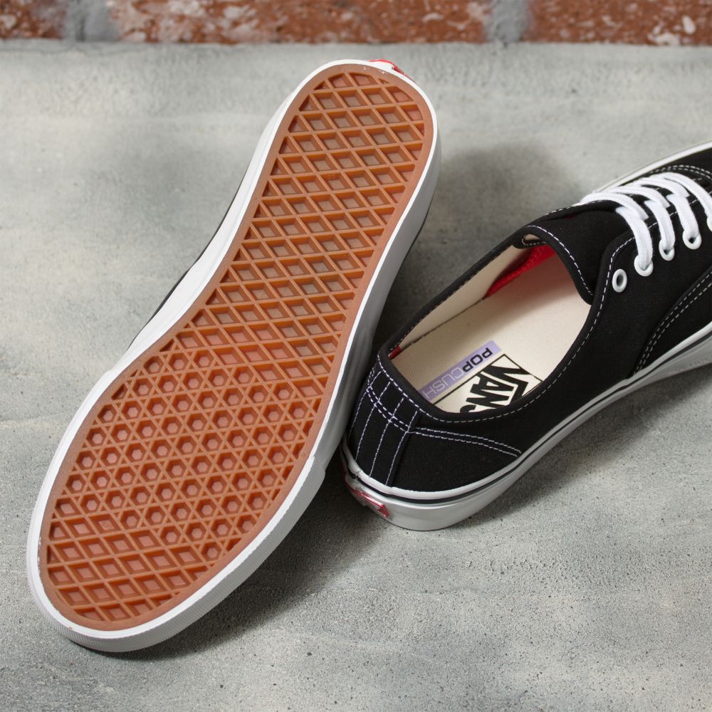 Vans Authentic Classic Dam Svarta Vita | 14309RGFU