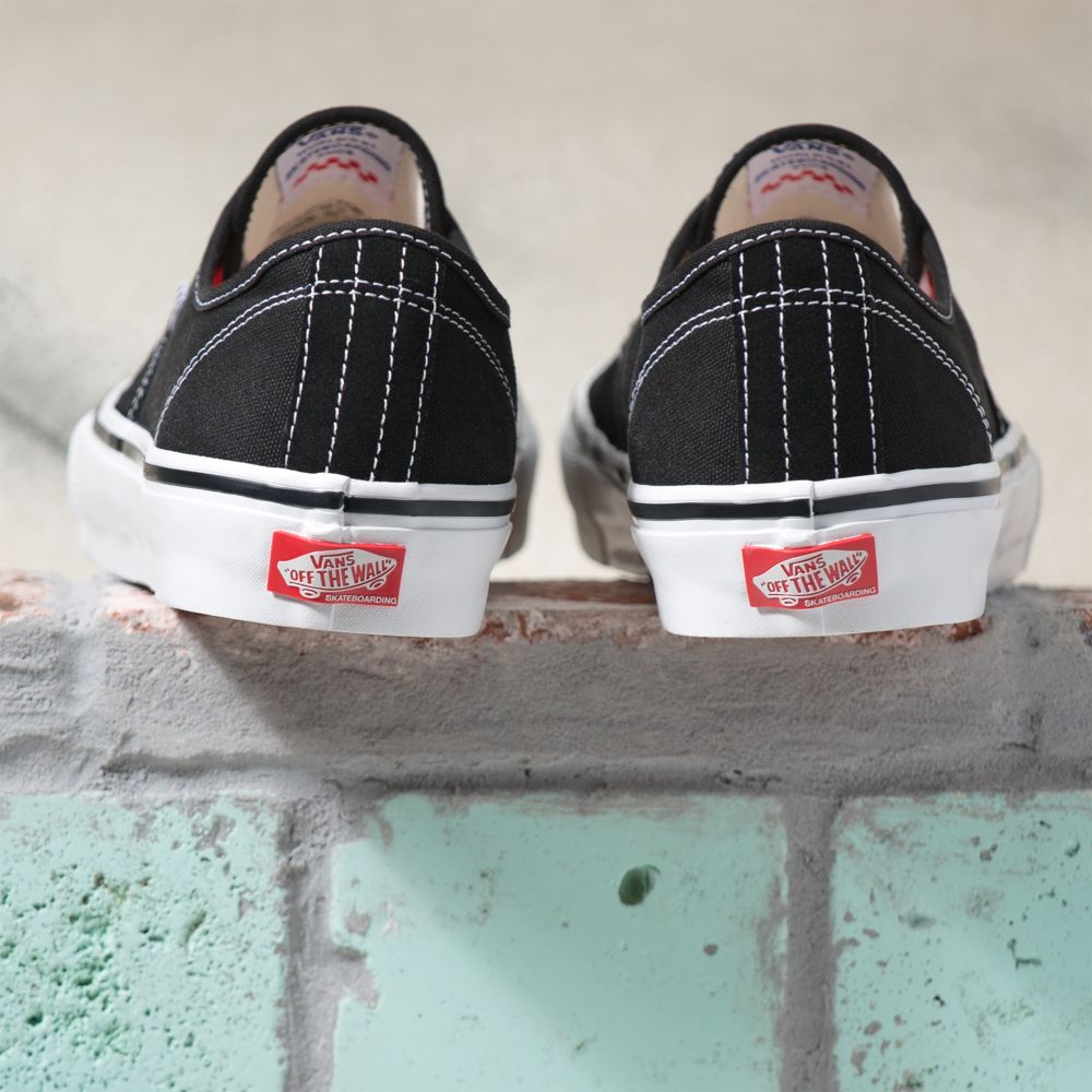 Vans Authentic Classic Dam Svarta Vita | 14309RGFU