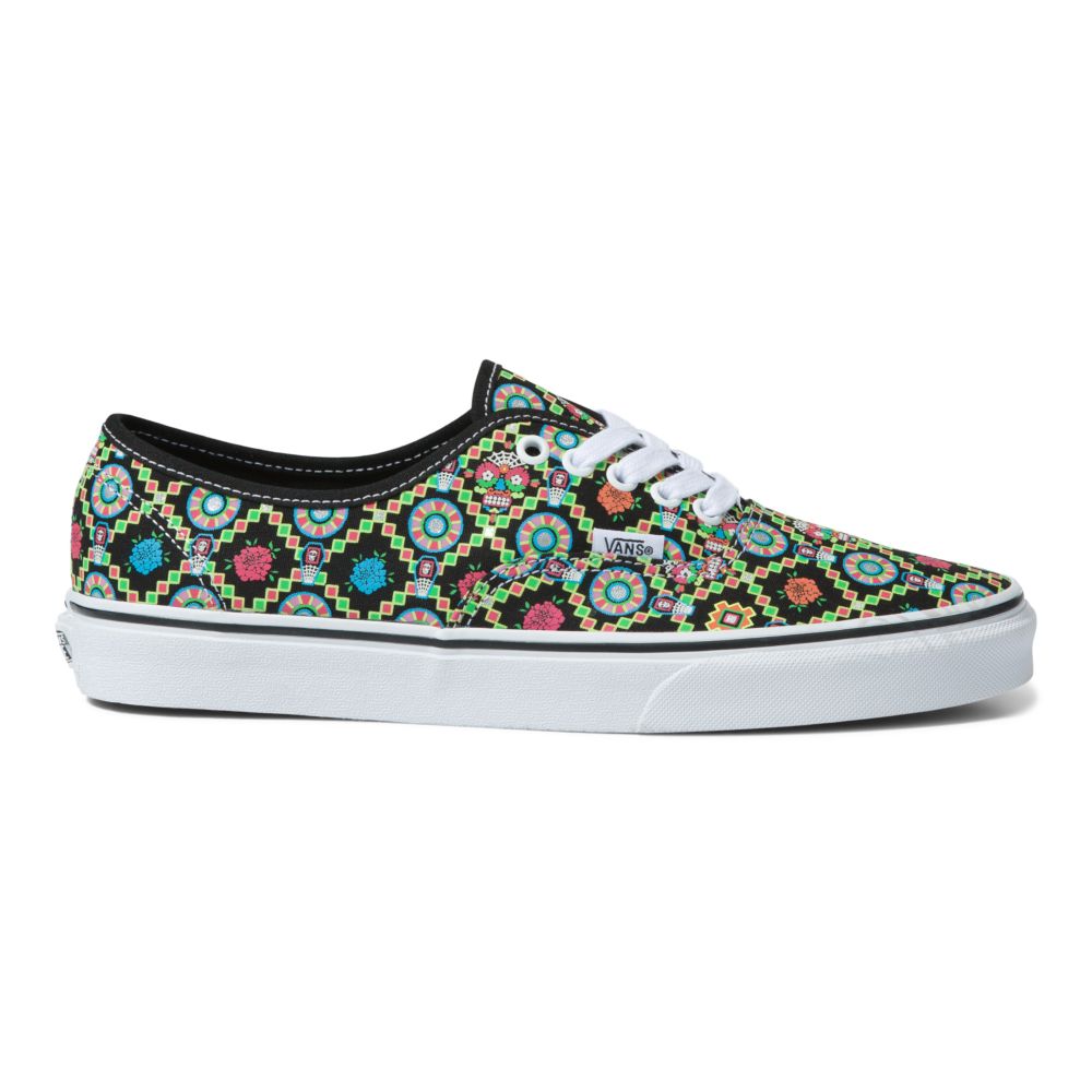 Vans Authentic Classic Dam Svarta Vita | 96183HGVU