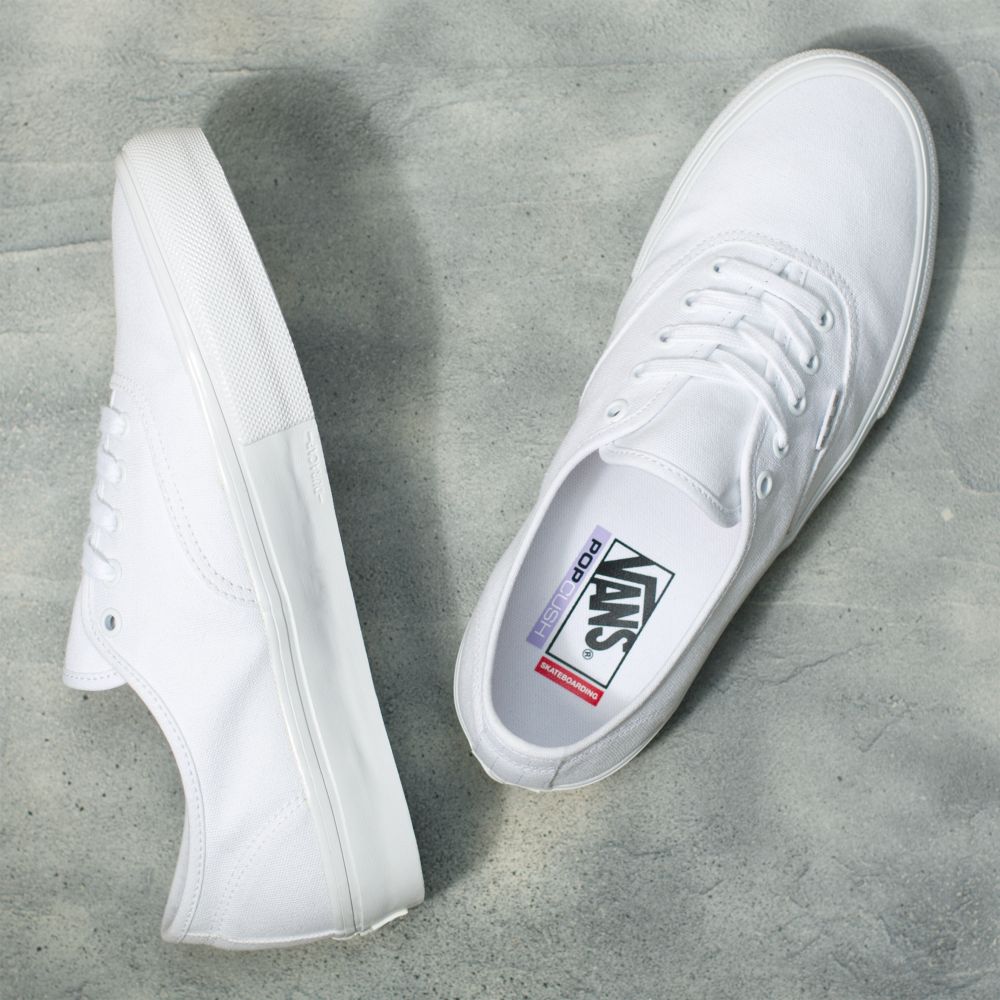 Vans Authentic Classic Dam Vita | 63748JHKO