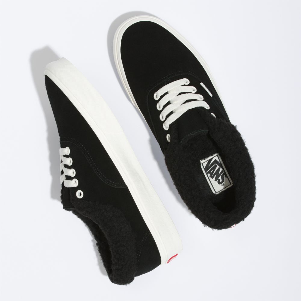 Vans Authentic Sherpa Classic Dam Svarta | 86249FWEG