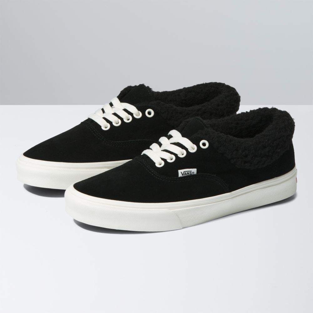 Vans Authentic Sherpa Classic Dam Svarta | 86249FWEG