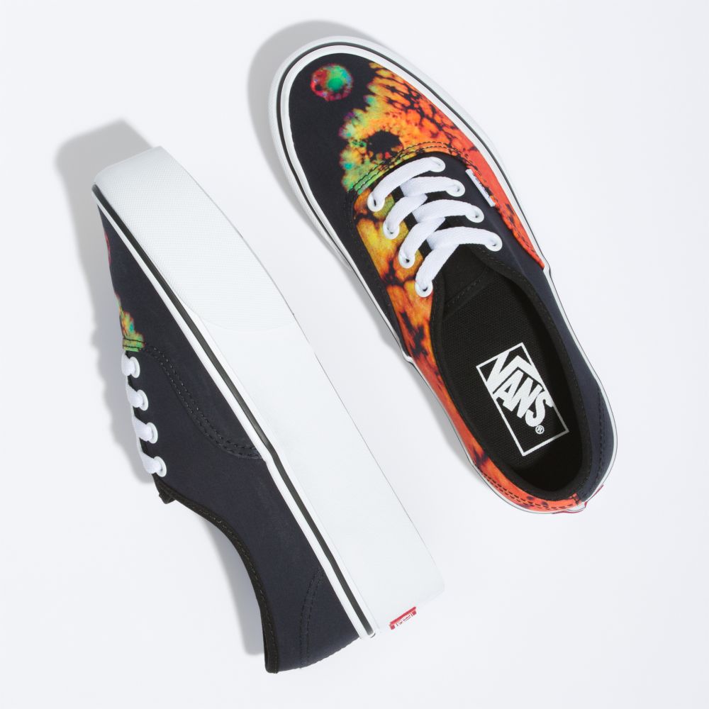 Vans Authentic Stackform Classic Dam Svarta Olika Färger | 38692QMSP