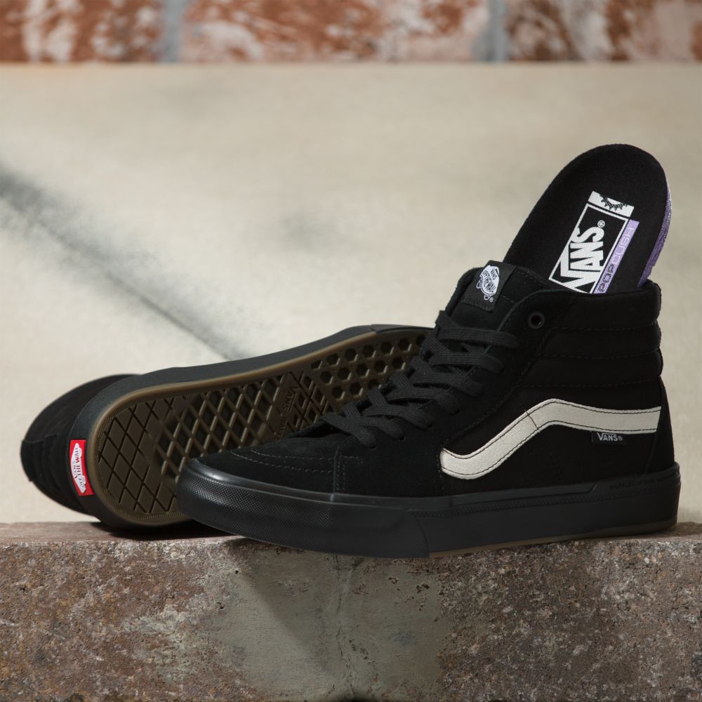 Vans BMX Sk8-Hi Classic Dam Svarta Svarta | 97240SCTB