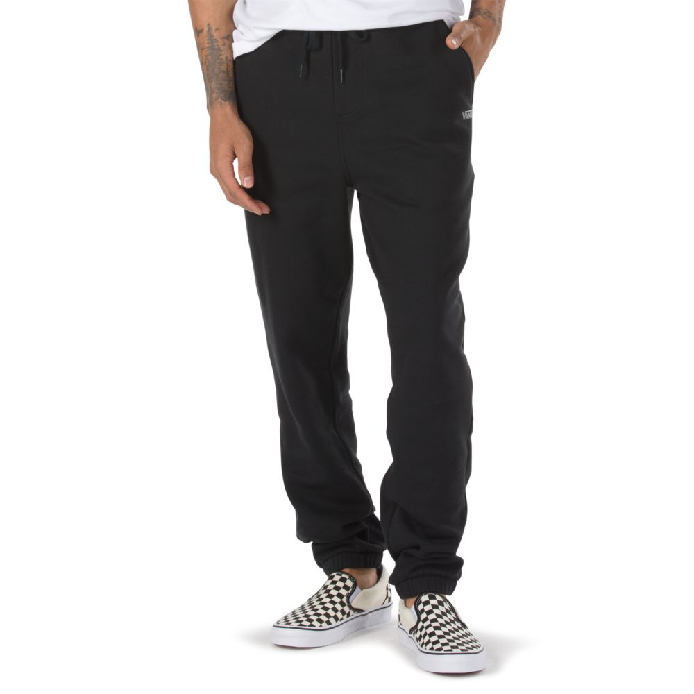 Vans Basic Fleece Sweatpants Herr Svarta | 03279UQWR