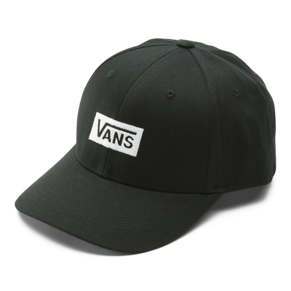 Vans Boxed Structured Jockey Hatt Herr Svarta | 43802ECSQ