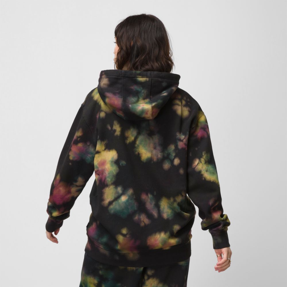 Vans Butterfly Tie Dye Hoodie Herr Lila Mörkturkos | 46150KQUC