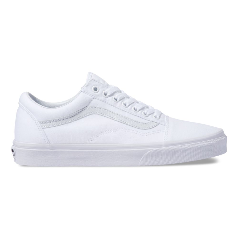 Vans Canvas Old Skool Classic Dam Vita | 60813SAWE