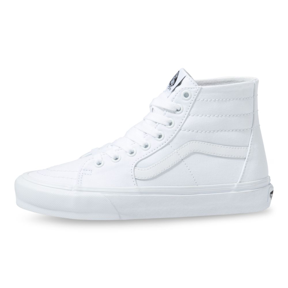 Vans Canvas Sk8-Hi Tapered Classic Dam Vita | 46083LQBD