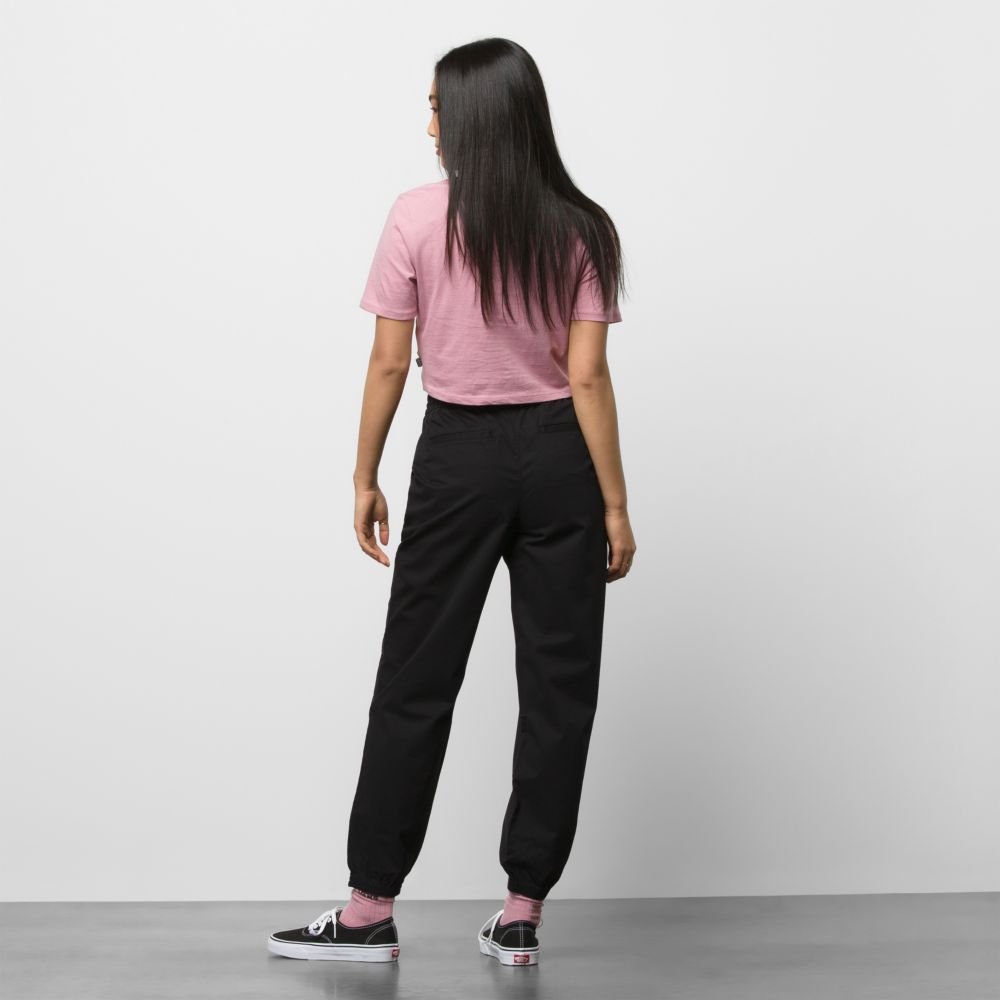 Vans Chamber Sweatpants Dam Svarta | 87192LYHA