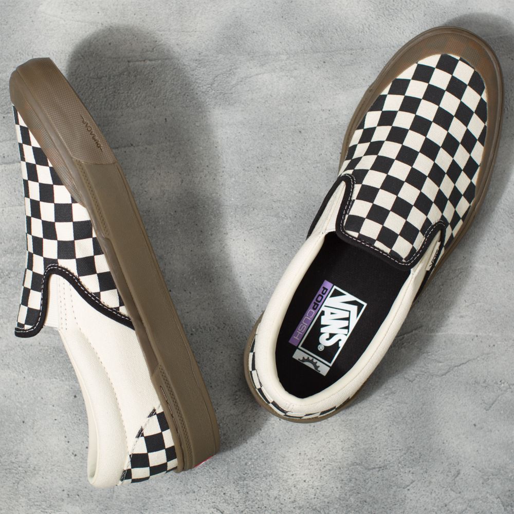 Vans Checkerboard BMX Classic Herr Svarta Mörk | 81937LNGE