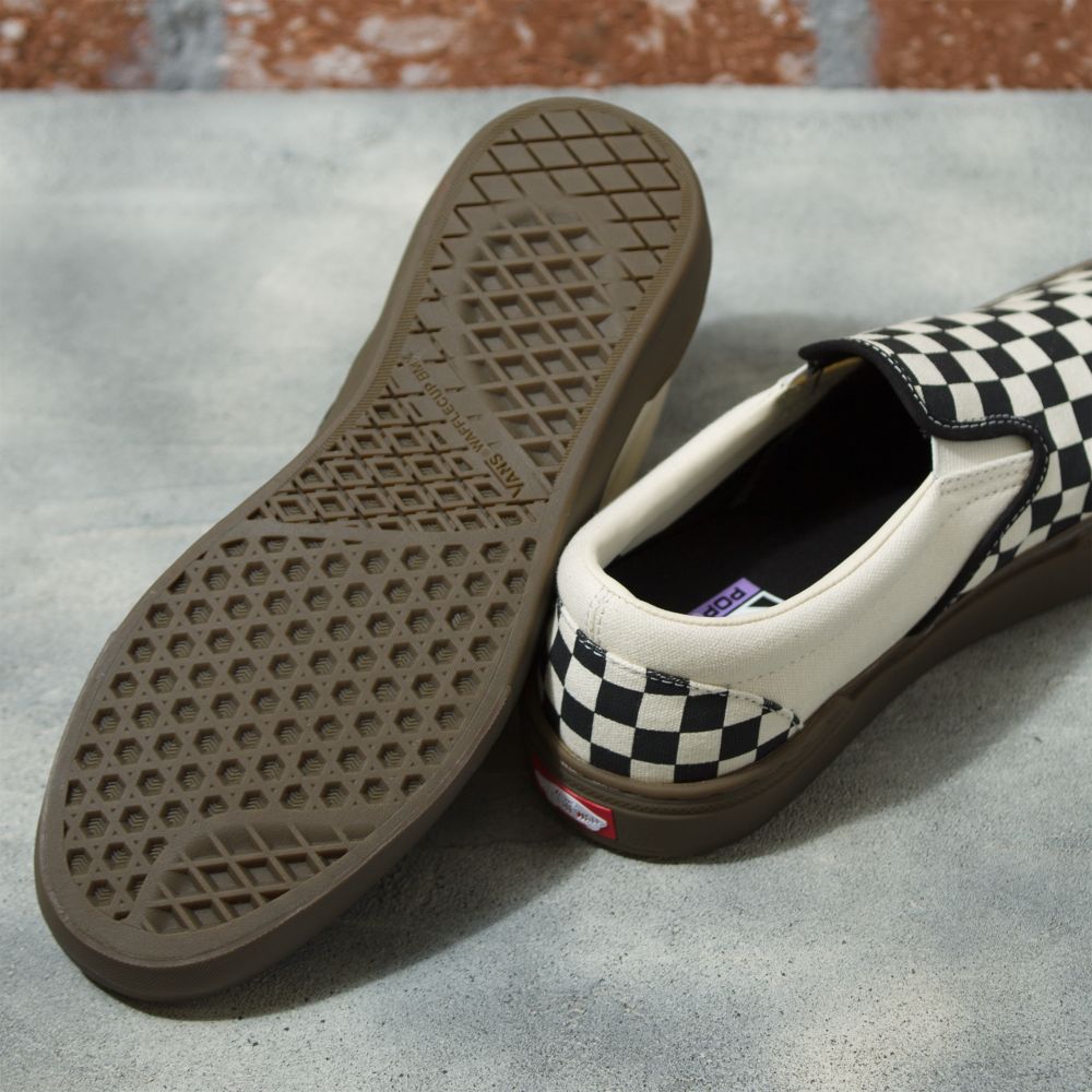 Vans Checkerboard BMX Classic Herr Svarta Mörk | 81937LNGE