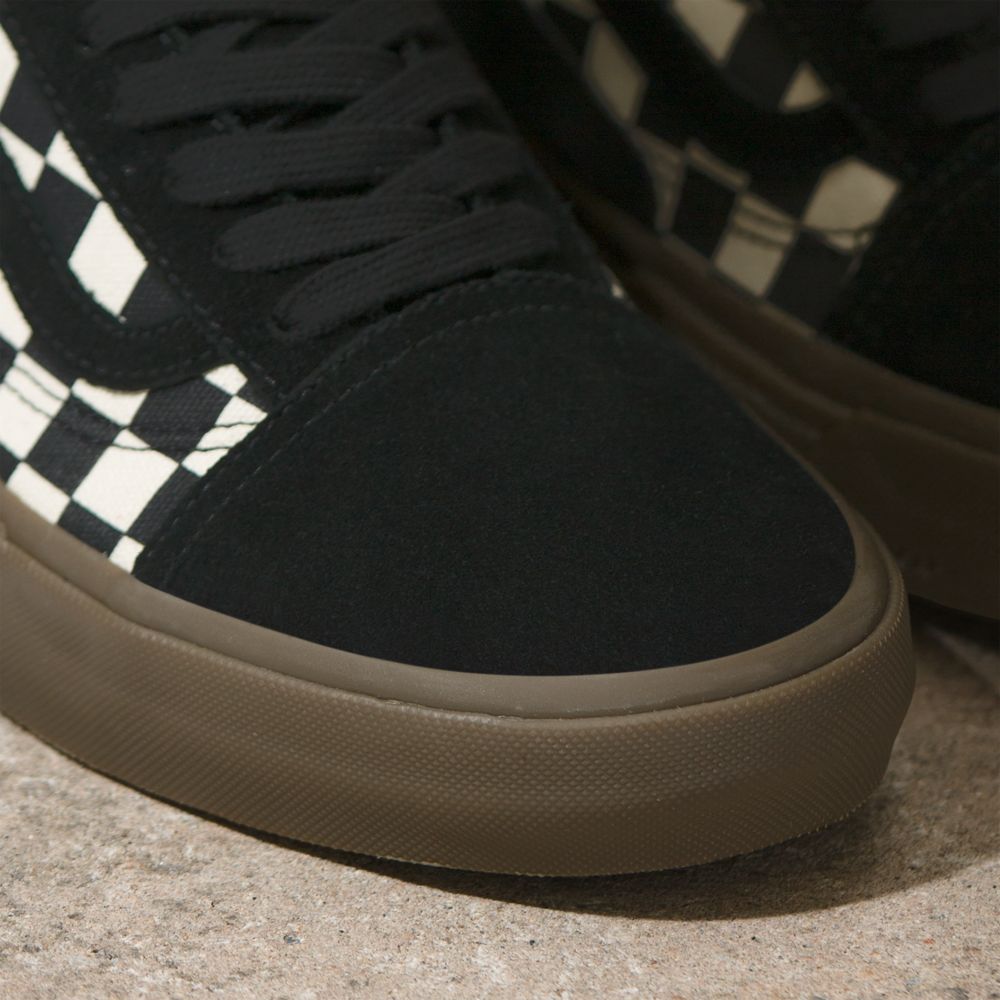 Vans Checkerboard BMX Old Skool Skateskor Dam Svarta Mörk | 17420GWBI