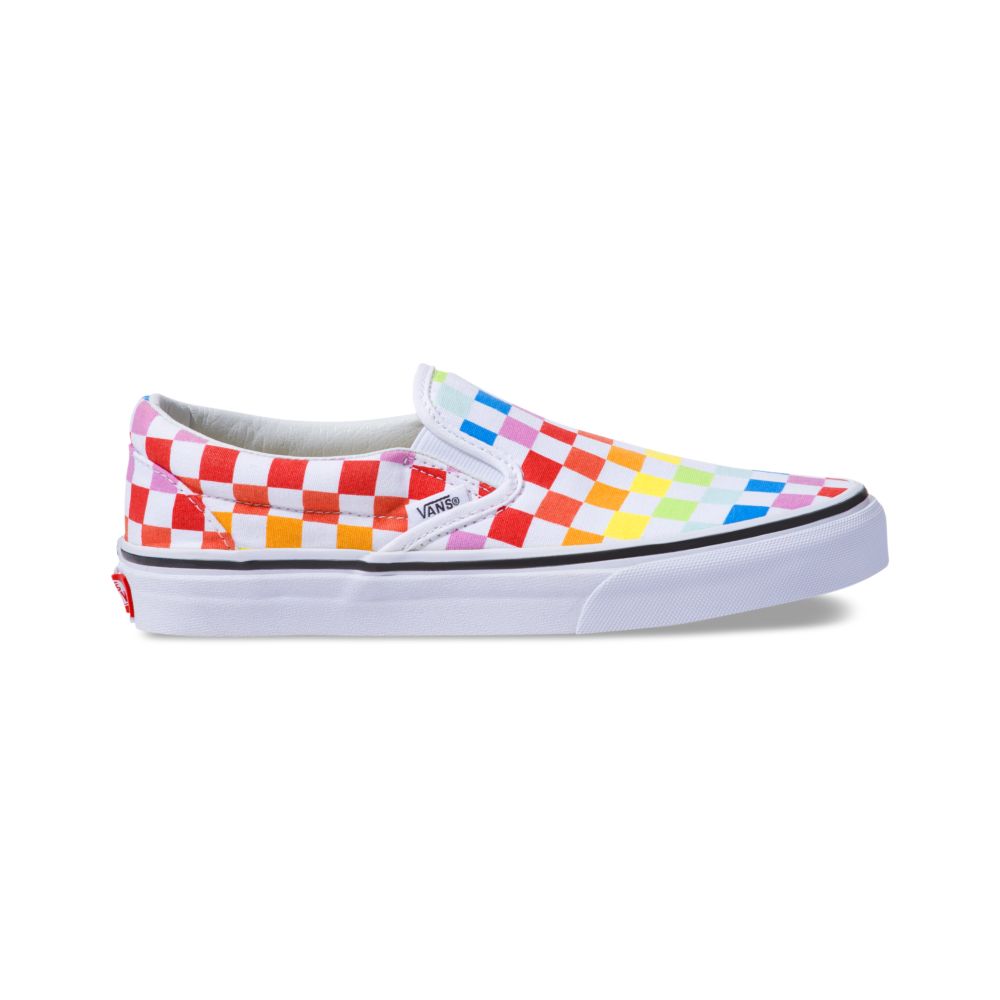 Vans Checkerboard Classic Barn Olika Färger Vita | 10684EWUC