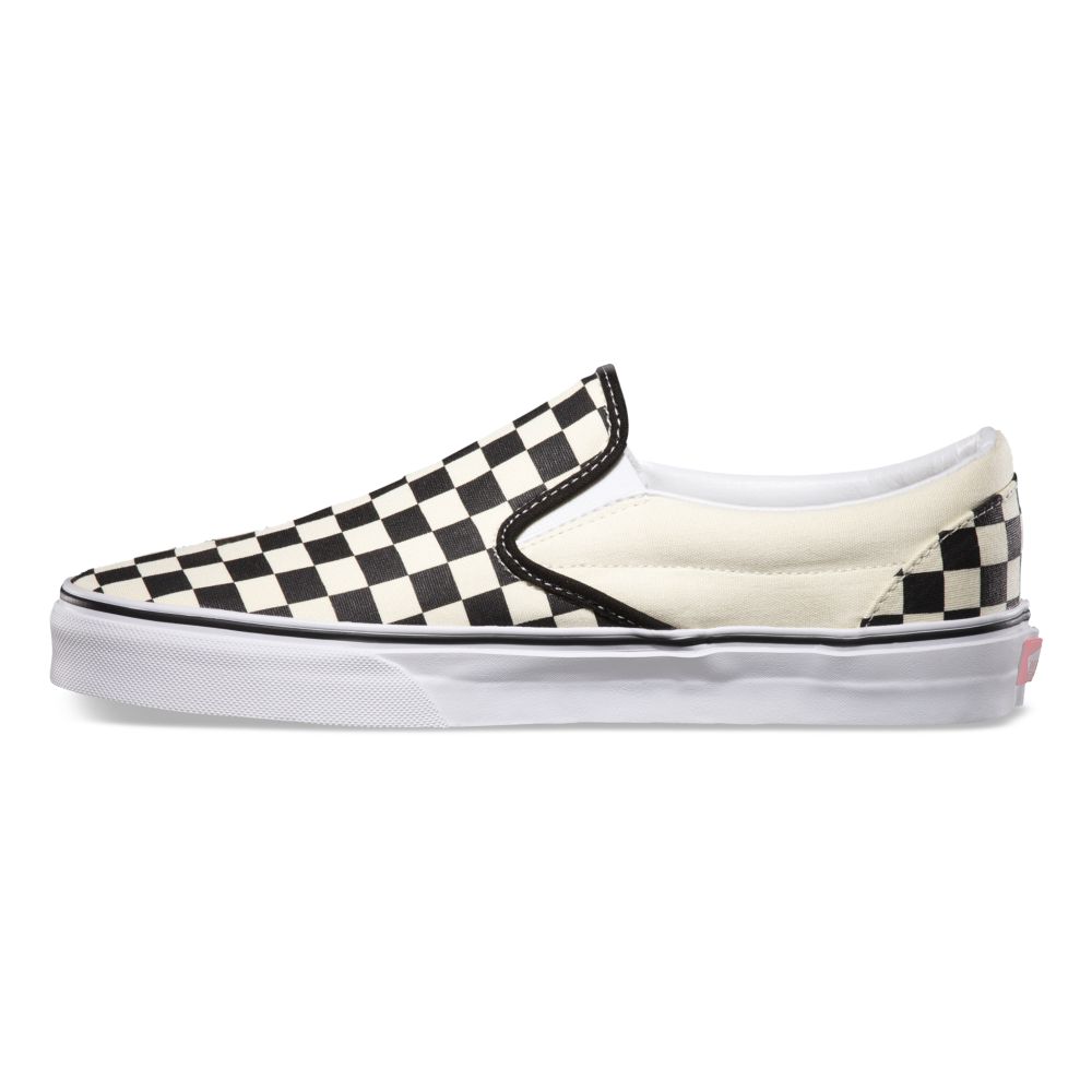 Vans Checkerboard Classic Dam Svarta Vita | 72608PBXJ