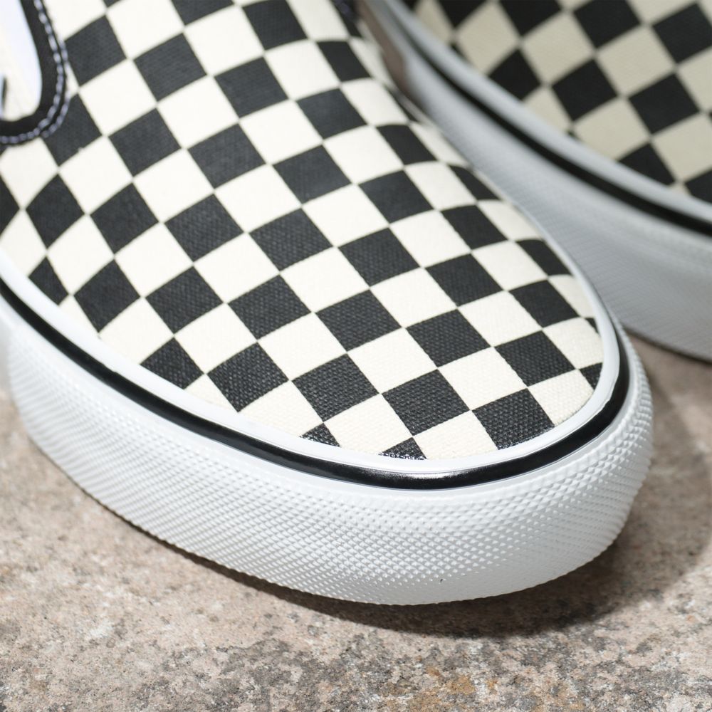 Vans Checkerboard Classic Herr Svarta Vita | 58617OZLV