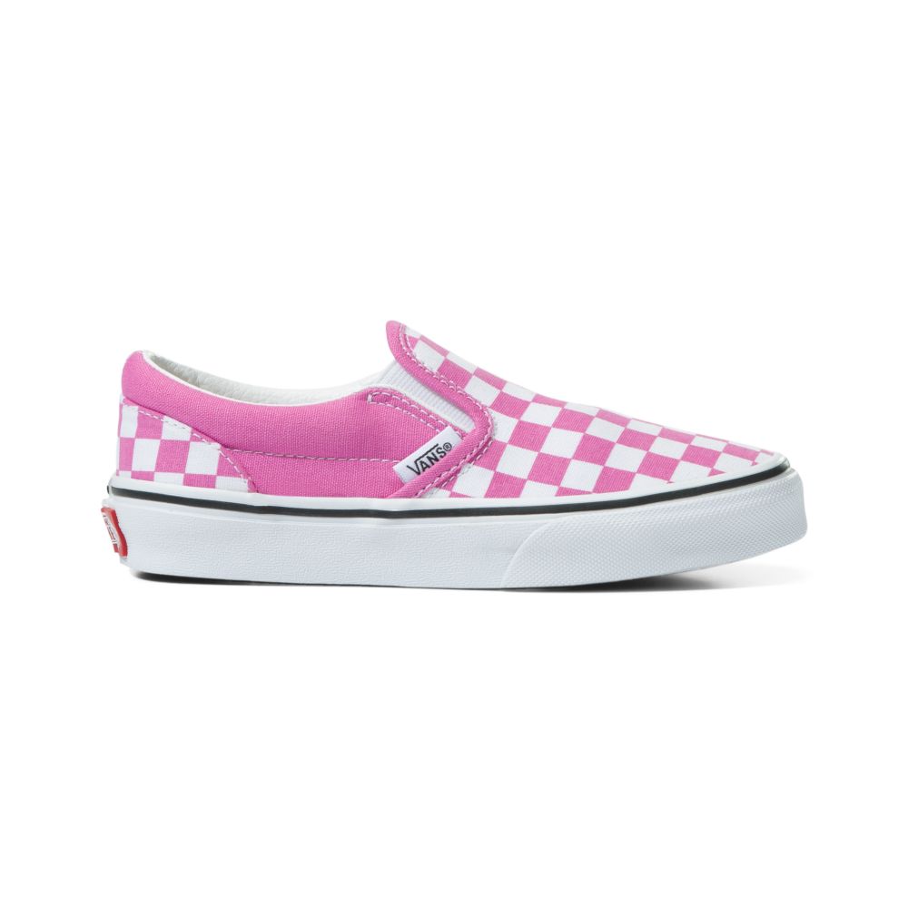 Vans Checkerboard Klassiska Classic Barn Blommiga | 89765CKMU