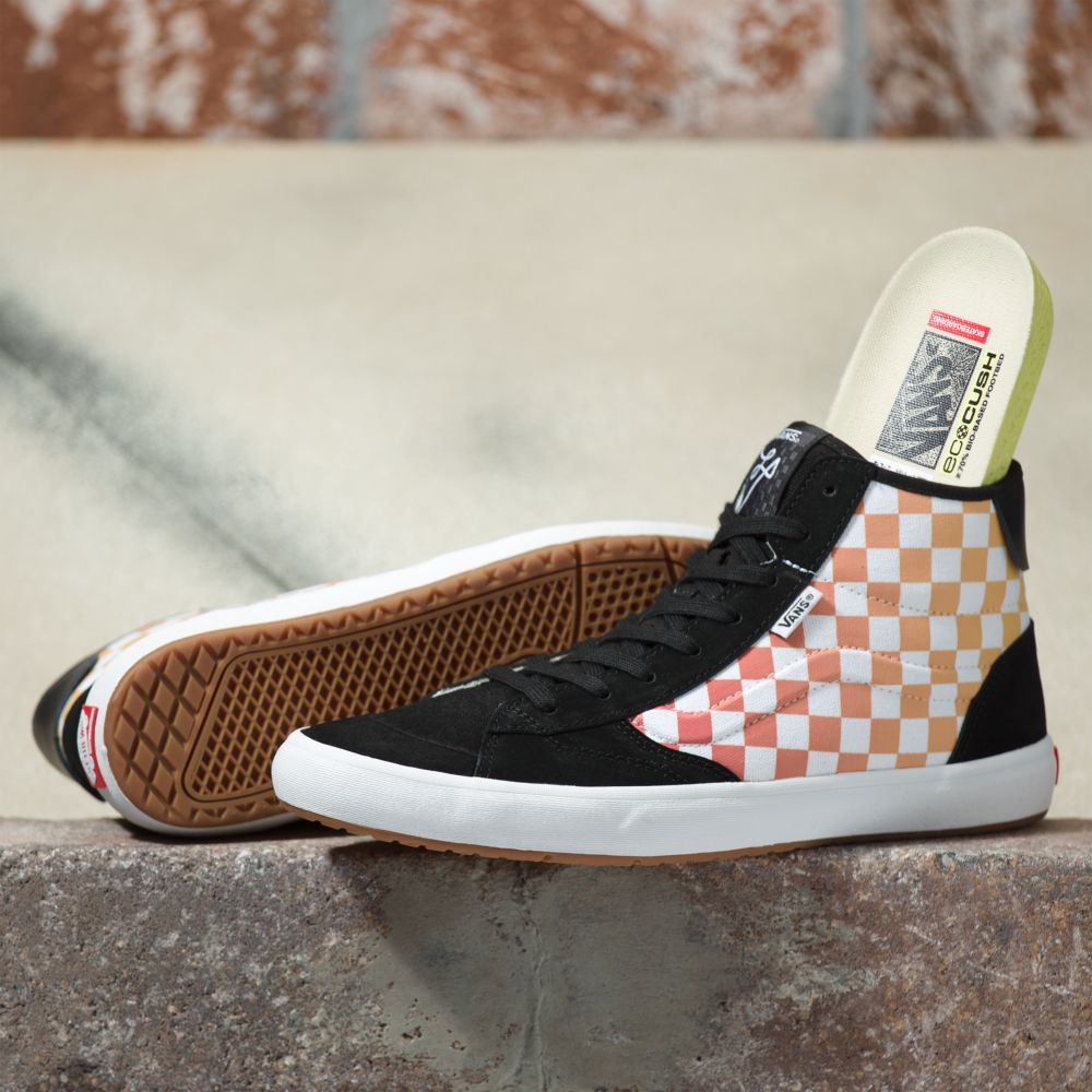 Vans Checkerboard The Lizzie Skateskor Herr Svarta Olika Färger | 51863GCIW