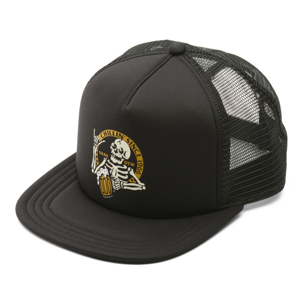 Vans Chillin Trucker Hatt Herr Svarta | 68519VCNM