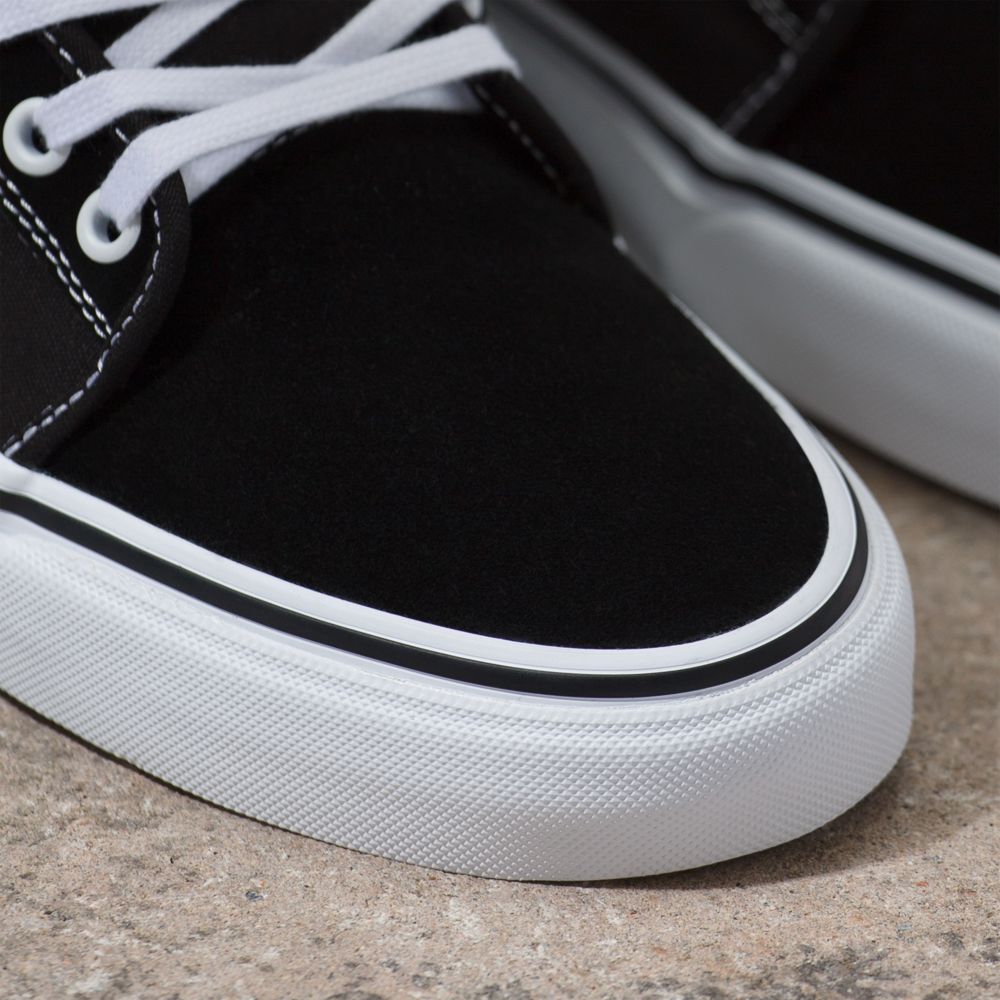 Vans Chukka Low Classic Dam Svarta Vita | 06197JDOL