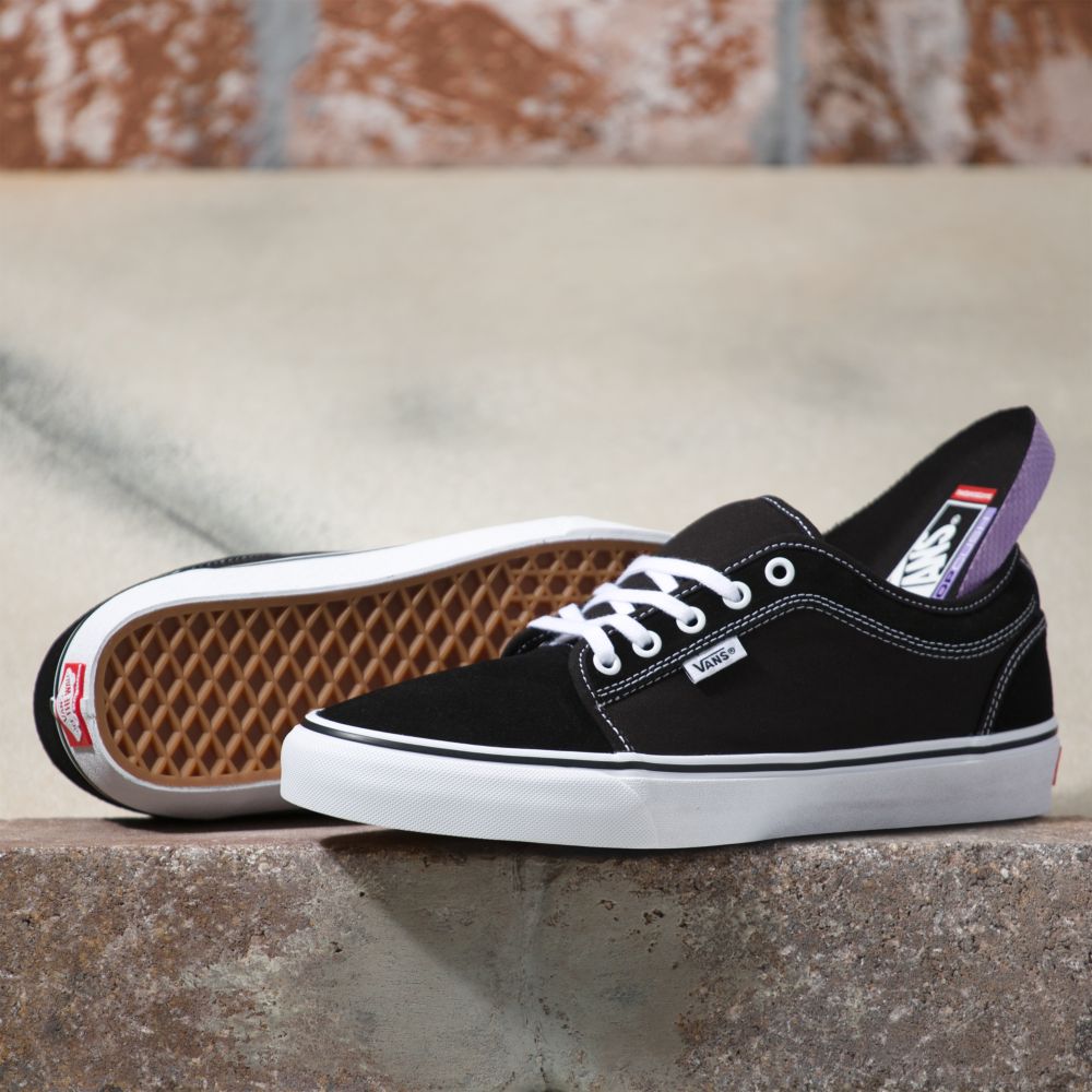 Vans Chukka Low Classic Dam Svarta Vita | 06197JDOL