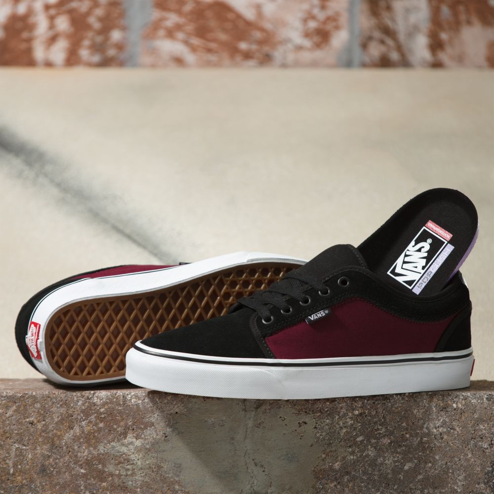 Vans Chukka Low Skateskor Dam Svarta | 16730AXGK