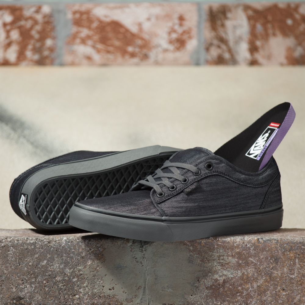 Vans Chukka Low Skateskor Herr Blå Grå Svarta | 52491AXCT