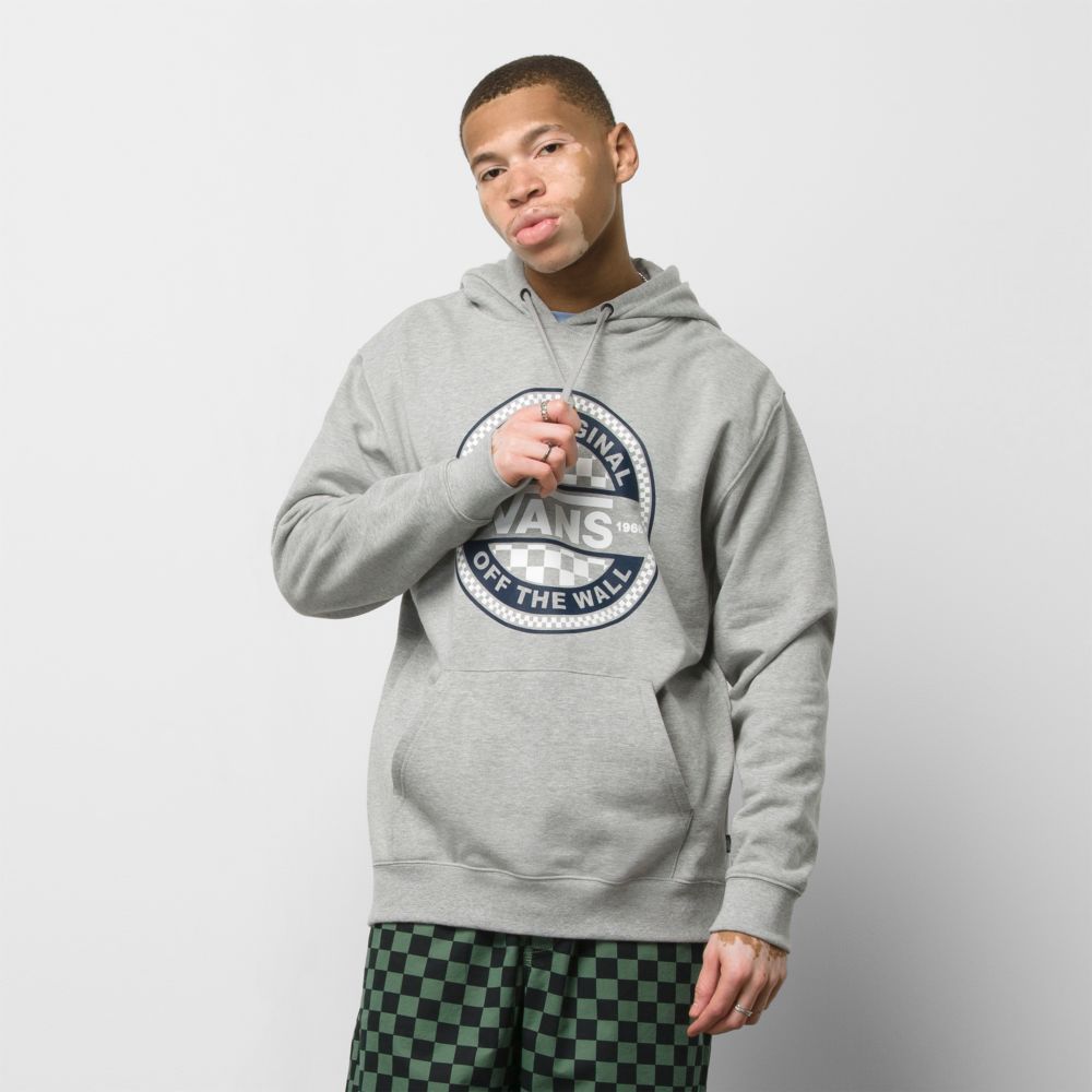 Vans Circle Checker Hoodie Herr Olika Färger | 46802PGHR