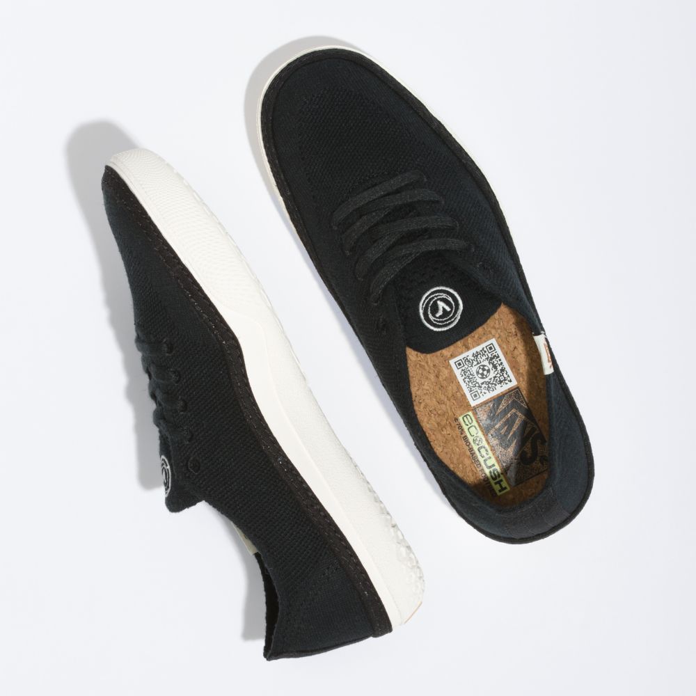 Vans Circle Vee Sandaler Dam Svarta | 41052YNLD